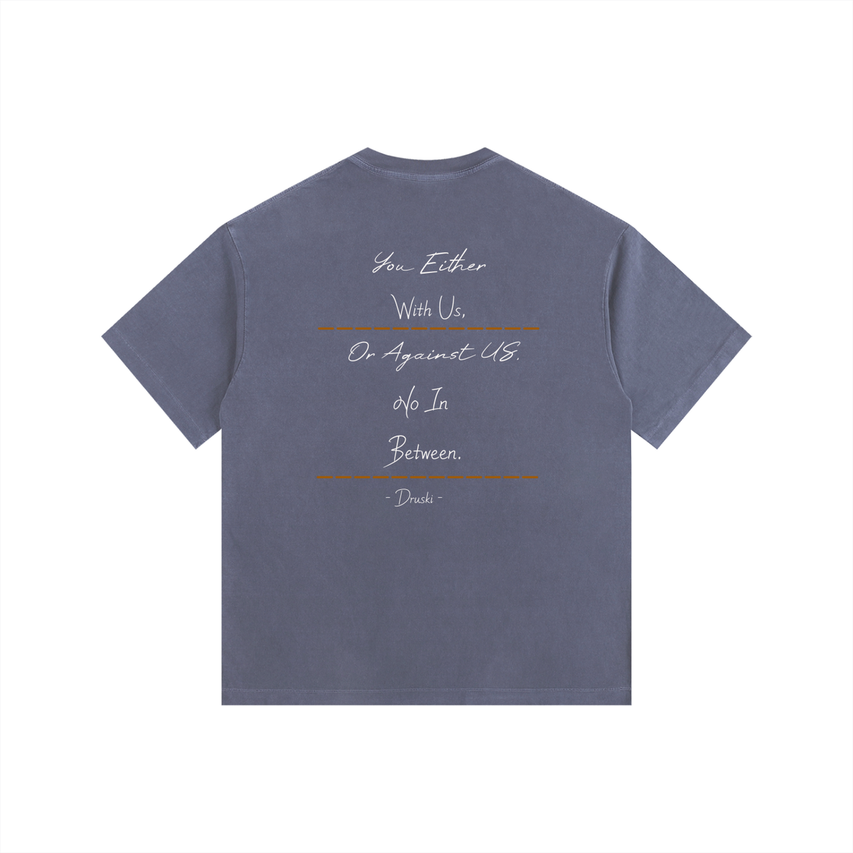 Druski - Vintage Washed Oversized Cotton T-Shirt