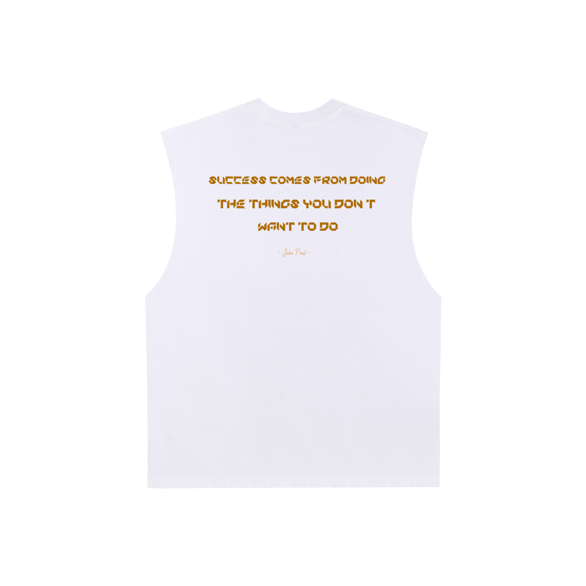 Jake Paul - Raw Edge Cotton Tank Top