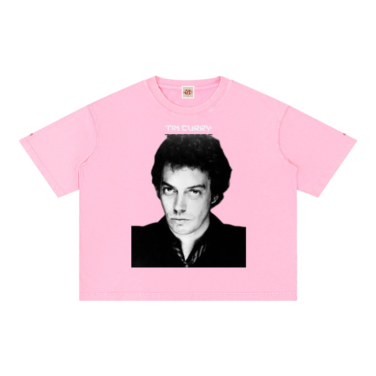 Tim Curry - Mineral Wash Boxy Cotton T-Shirt