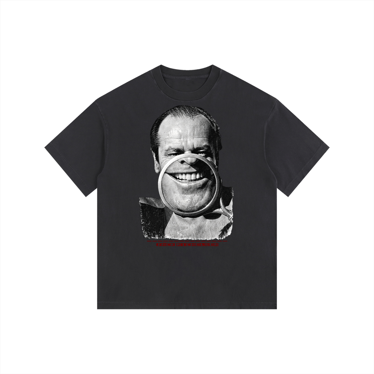 JACK NICHOLSON - Vintage Washed Oversized Cotton T-Shirt