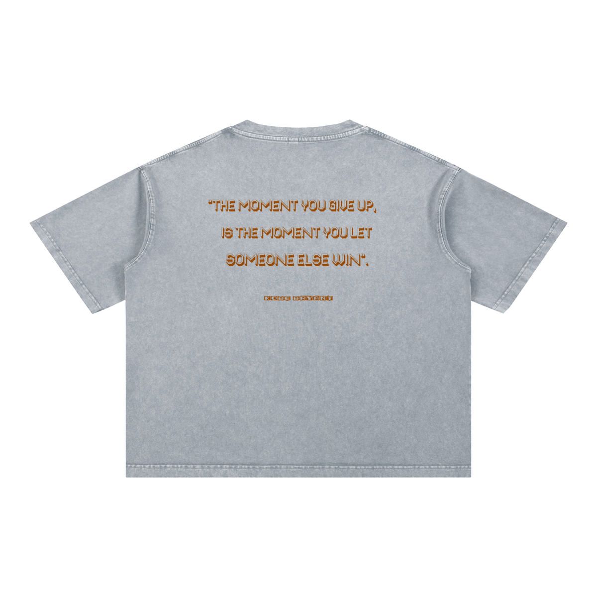 Kobe Bryant - Mineral Wash Boxy Cotton T-Shirt