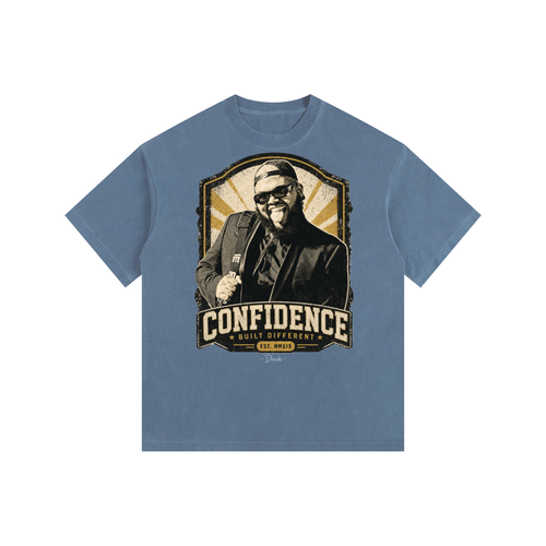 Druski - Vintage Washed Oversized Cotton T-Shirt