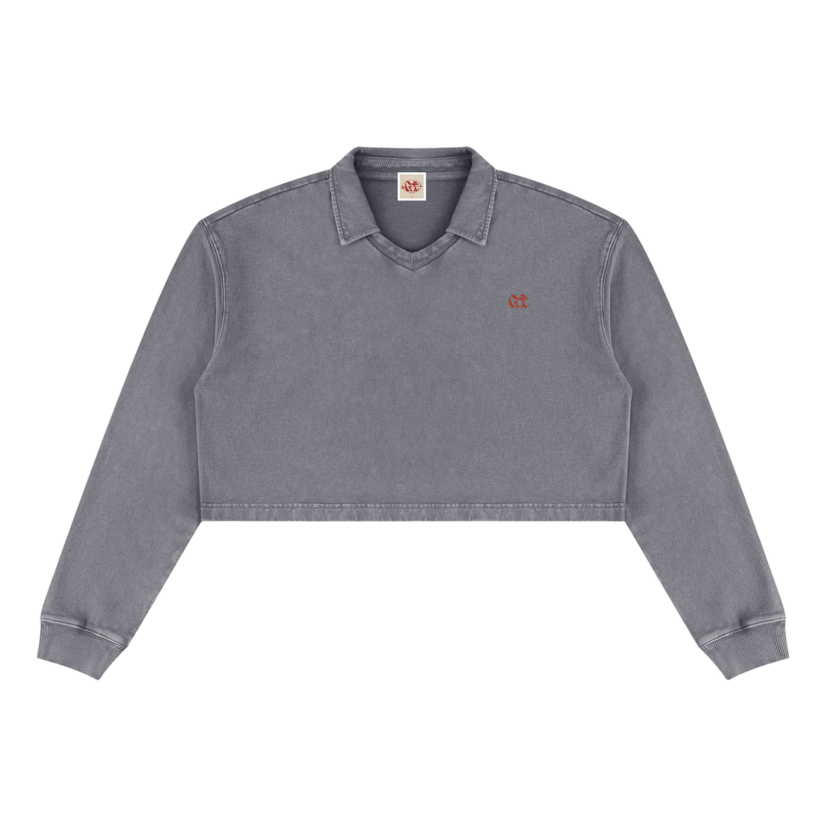 Grit Girl - Women’s Vintage Wash Crop Sweatshirt