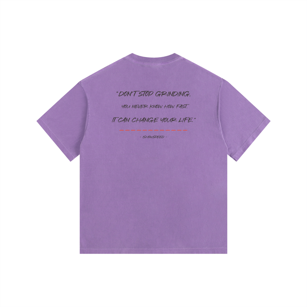 IShowSpeed - Vintage Washed Oversized Cotton T-Shirt