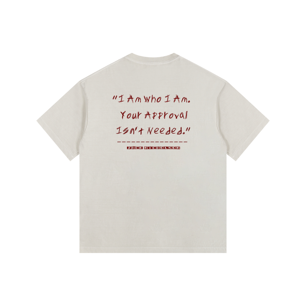 JACK NICHOLSON - Vintage Washed Oversized Cotton T-Shirt