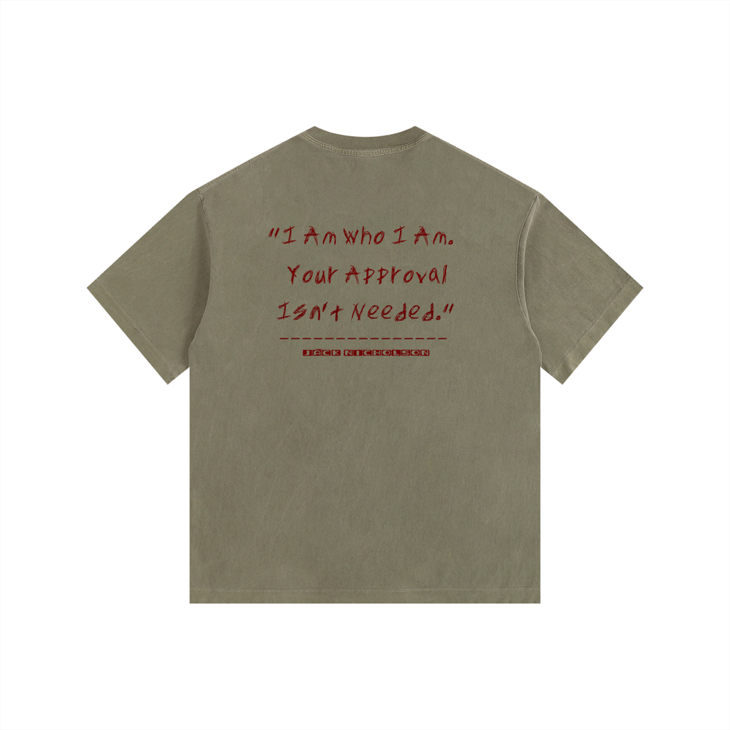 JACK NICHOLSON - Vintage Washed Oversized Cotton T-Shirt