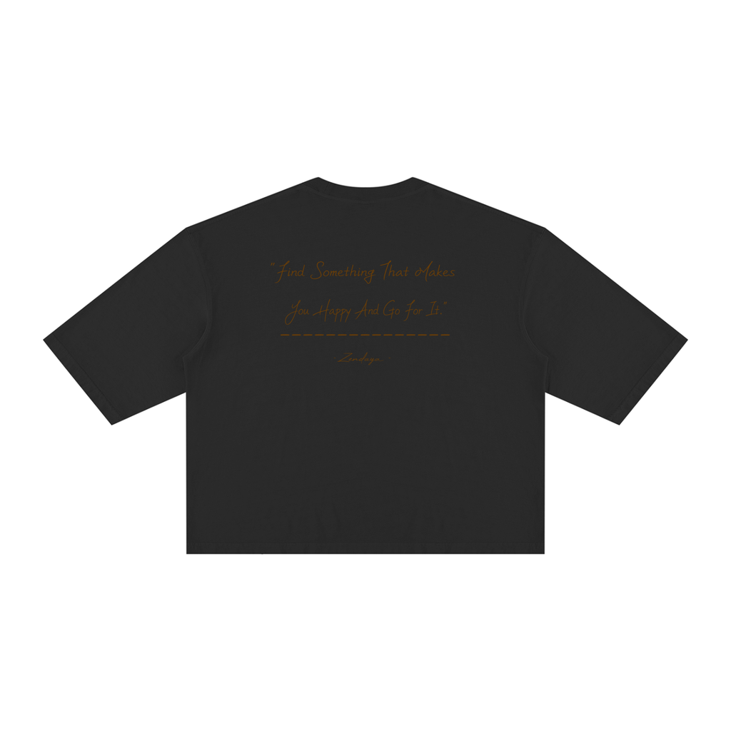 Zendaya - Unisex Vintage Wash Boxy T-Shirt