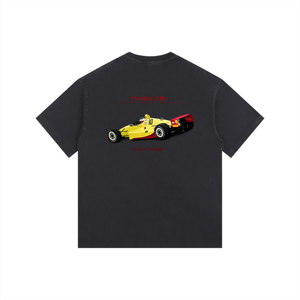 Willy T. Ribbs F1 Edition - Vintage Washed Oversized Cotton T-Shirt