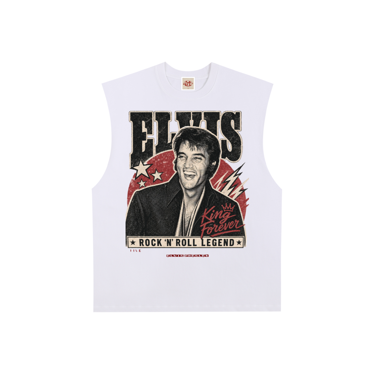 Elves Presley - Raw Edge Cotton Tank Top