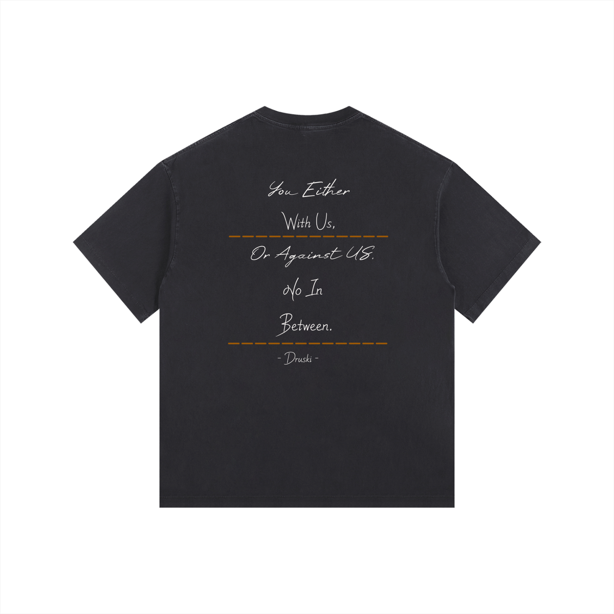 Druski - Vintage Washed Oversized Cotton T-Shirt