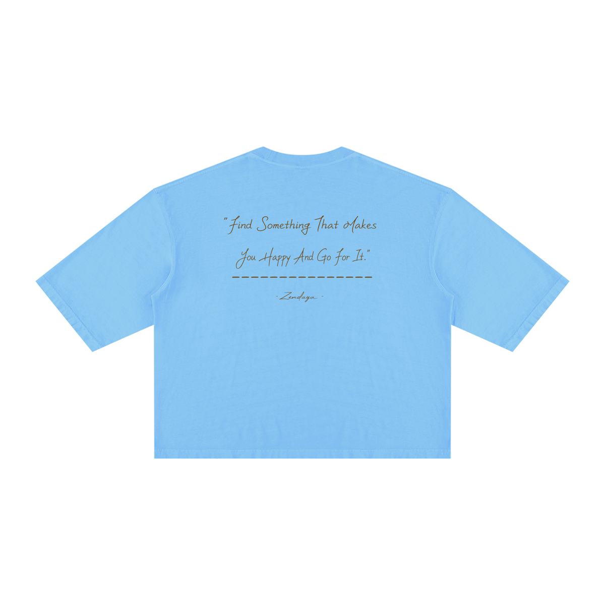 Zendaya - Unisex Vintage Wash Boxy T-Shirt