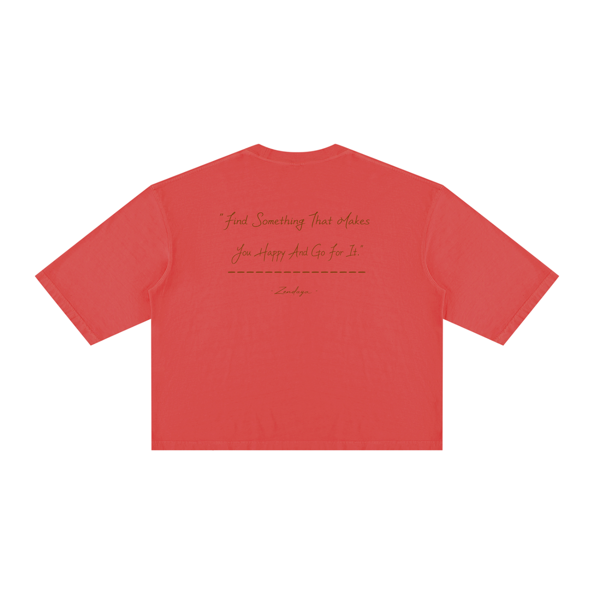 Zendaya - Unisex Vintage Wash Boxy T-Shirt