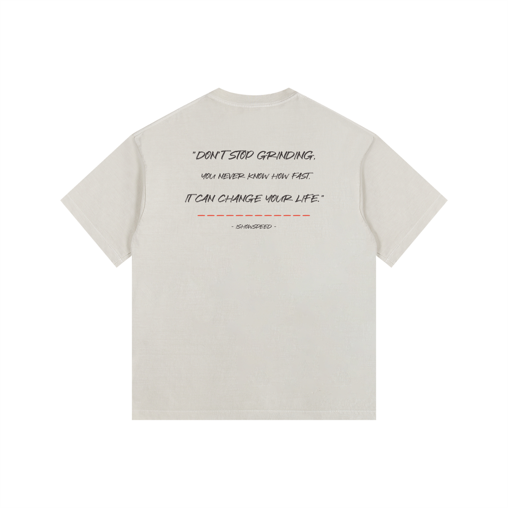 IShowSpeed - Vintage Washed Oversized Cotton T-Shirt