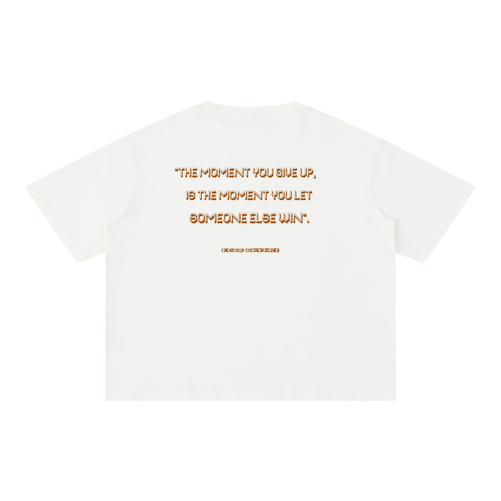 Kobe Bryant - Mineral Wash Boxy Cotton T-Shirt