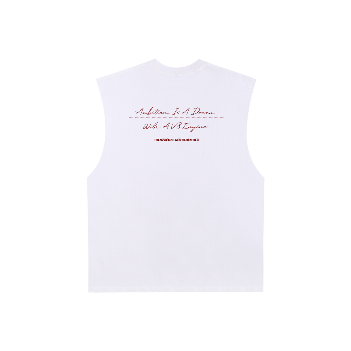 Elves Presley - Raw Edge Cotton Tank Top