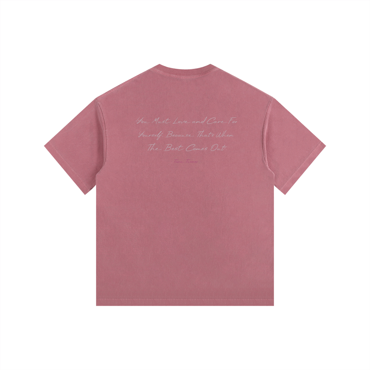 Tina Turner - Vintage Washed Oversized Cotton T-Shirt